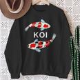 鯉魚錦鯉 スウェットシャツ 年配の女性への贈り物