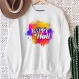 Colormear Happy Holi スウェットシャツ 年配の女性への贈り物