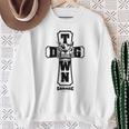 メンズ Dogtown Garage Cross クリスチャンtシャツ スウェットシャツ 年配の女性への贈り物