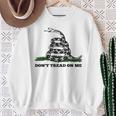 Don't Tread On Me 2Nd Amendment 愛国心が強いノベルティアイテム スウェットシャツ 年配の女性への贈り物