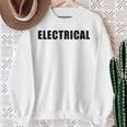 Electrical – Professional Electriciantaff Uniform スウェットシャツ 年配の女性への贈り物
