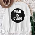 Exclusive War Is Over If You Want It 限定版 スウェットシャツ 年配の女性への贈り物