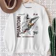 F-4 Phantom Ii ジェットグラフィック スウェットシャツ 年配の女性への贈り物