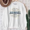 Jack Russell Terrier ヴィンテージジャック・ラッセル・テリア 長袖tシャツ スウェットシャツ 年配の女性への贈り物