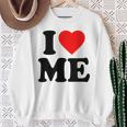 I Love Me · I Heart Me Y2k · 私は私を愛してます スウェットシャツ 年配の女性への贈り物