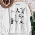 Nazca Lines 古代ufoエイリアン地球外生命アートtシャツ スウェットシャツ 年配の女性への贈り物