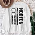 Norton 苗字 urname Team Norton Family Reunion 長袖tシャツ スウェットシャツ 年配の女性への贈り物