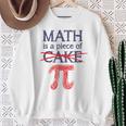 Pi Day Math Is A Piece Of Cake ファニーtシャツ 314用 スウェットシャツ 年配の女性への贈り物