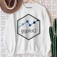 R Programming Ggplot2 六角tシャツ Rstudio Tidyverse Rstats スウェットシャツ 年配の女性への贈り物