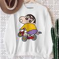【まんが】クレヨンしんちゃん 三輪車しんちゃん スウェットシャツ 年配の女性への贈り物