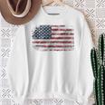 アメリカ国旗 アメリカ 星条旗 Usa Flagtars Andtripes スウェットシャツ 年配の女性への贈り物