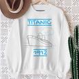 キッズ タイタニック キッズ 帆船 ヴィンテージ クルーズ ベッセル 1912 スウェットシャツ 年配の女性への贈り物