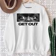 ゲット・アウト・アイズ スウェットシャツ 年配の女性への贈り物