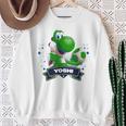 ザ・スーパーマリオギャラクシー・ムービー Yoshi Champion 長袖tシャツ スウェットシャツ 年配の女性への贈り物