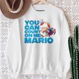 ザ・スーパーマリオギャラクシー・ムービーtoad Count On Me In Thetars スウェットシャツ 年配の女性への贈り物