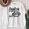 デイトナdaytona ビーチバイクウィーク レトロアンティーク調オートバイデザイン スウェットシャツ 年配の女性への贈り物