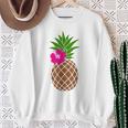 パイナップル コスチューム フルーツ コスチューム フルーツ ハワイ Pineapple スウェットシャツ 年配の女性への贈り物