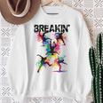 ブレイキン 面白いtシャツ ブレイクダンス おもしろtシャツ ダンス メンズ 文字入り おもしろ おもしろい スウェットシャツ 年配の女性への贈り物