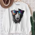 ボルゾイ 犬 モチーフ ペット イラスト サングラス ボルゾイ スウェットシャツ 年配の女性への贈り物