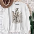 マーキュリー、エルメスの神、泥棒、スポーツ、アスリート スウェットシャツ 年配の女性への贈り物