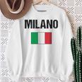 ミラノ イタリア ミラノ イタリー 旗 イタリアン スウェットシャツ 年配の女性への贈り物