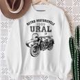 レトロモーターサイクルウラルtシャツ-ヴィンテージサイドカーモーターバイク スウェットシャツ 年配の女性への贈り物