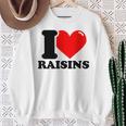 レーズンが大好き スウェットシャツ 年配の女性への贈り物