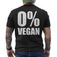 0 ビーガンゼロ パーセントビーガンカーニボア メンズTシャツ バックプリント