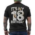 18歳の誕生日 It's My 18歳の誕生日 18歳の誕生日 メンズTシャツ バックプリント