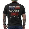 1965年以来素晴らしいヴィンテージアメリカ国旗クラシック1965年8月。 メンズTシャツ バックプリント