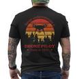 1970 年生まれのドローンパイロット、誕生日、クワドロコプター・ドローン メンズTシャツ バックプリント