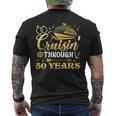 50Th Wedding Anniversary Cruise Matching Cruising Men's T-shirt Back Print
