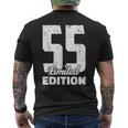 55歳の誕生日 限定版 記念日 ヴィンテージ 55歳 メンズTシャツ バックプリント