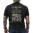 58 歳の誕生日、1968 年以来、クラシックカー、58 歳 メンズTシャツ バックプリント