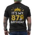 87歳の誕生日プレゼント 87歳の誕生日 87歳の誕生日 メンズTシャツ バックプリント