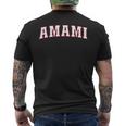 Amami Japan Nihon 日本 奄美 Amami メンズTシャツ バックプリント