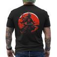 Ancient Japaneseamurai Bushido Code Warrior メンズTシャツ バックプリント