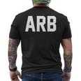Arb International Airport Code Ann Arbor Michigan Travel メンズTシャツ バックプリント