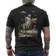 Bigfootoucoupeolante Jésusur Dinosaure T-shirt imprimé au dos