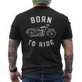 Biker Motorcycle Club Classic メンズTシャツ バックプリント