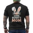 Some Bunny's Mom Cute Rabbit Family Birthday Men's T-shirt Back Print