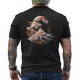 Bushido Retro Japonamouraïintagewords Warrior Japonais T-shirt imprimé au dos