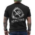 Car Enthusiast No Pistons ロータリーエンジン ウィンケル 長袖tシャツ メンズTシャツ バックプリント