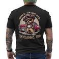 Chale Im Not Old Im Classic Fool ローライダー チカーノ メンズTシャツ バックプリント