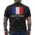 Château-Renault France メンズTシャツ バックプリント