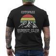 I Climbed Cotopaxiummit Club ハイキング エクアドルハイキング 長袖tシャツ メンズTシャツ バックプリント
