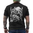 Crust Punkpinne Horror Creepy Edgy Goth Grunge Weirdcore T-Shirt mit Rückendruck