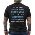 Départ Métieruper Adjudant Humour Beau Gosse Adjudant T-shirt imprimé au dos