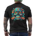 Dia De Los Muertosugarkull Chemise Dia De Los Muertos T-shirt imprimé au dos