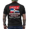 Dominican Republic Long Ago Country Flag Dr Native メンズTシャツ バックプリント
